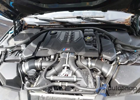 2019 BMW M5 Competition из США, поврежденный, VIN WBSJF0C54KB447344